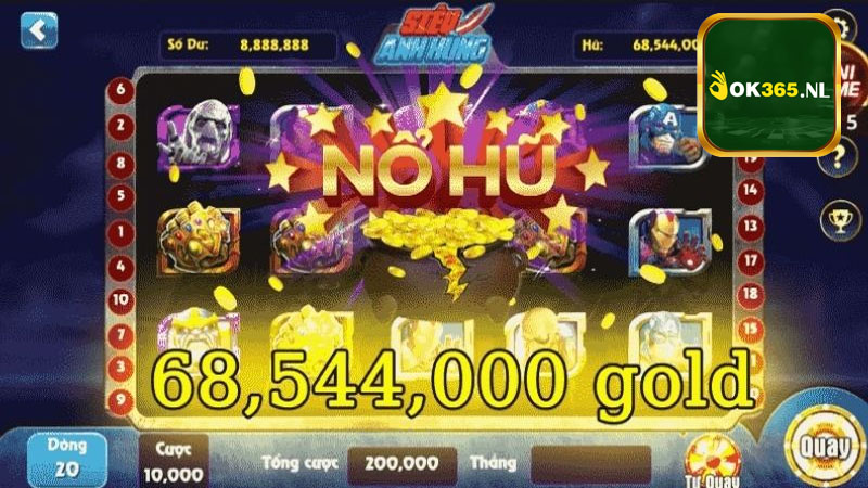 Một số tựa game nổ hũ đổi thưởng phổ biến 2024